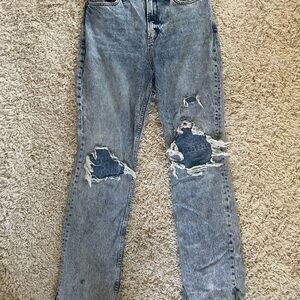 Free People Distressed Jeans